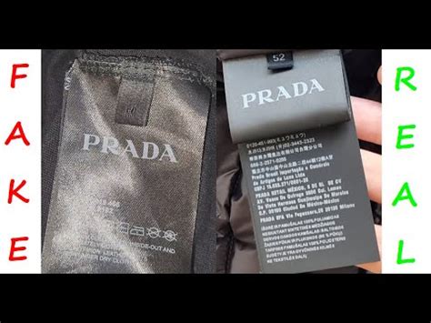 how to id fake prada vampire jacket|prada real clothes.